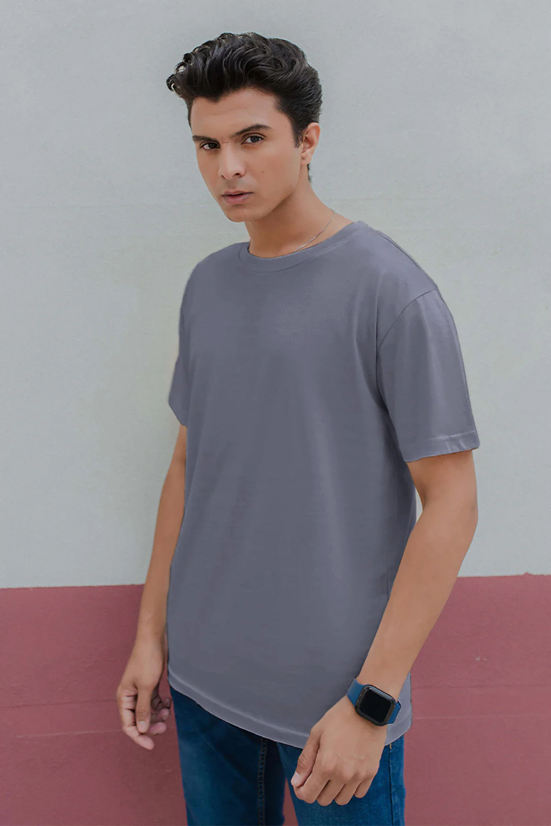 Basic Cotton T-Shirt - Regular - Image 42