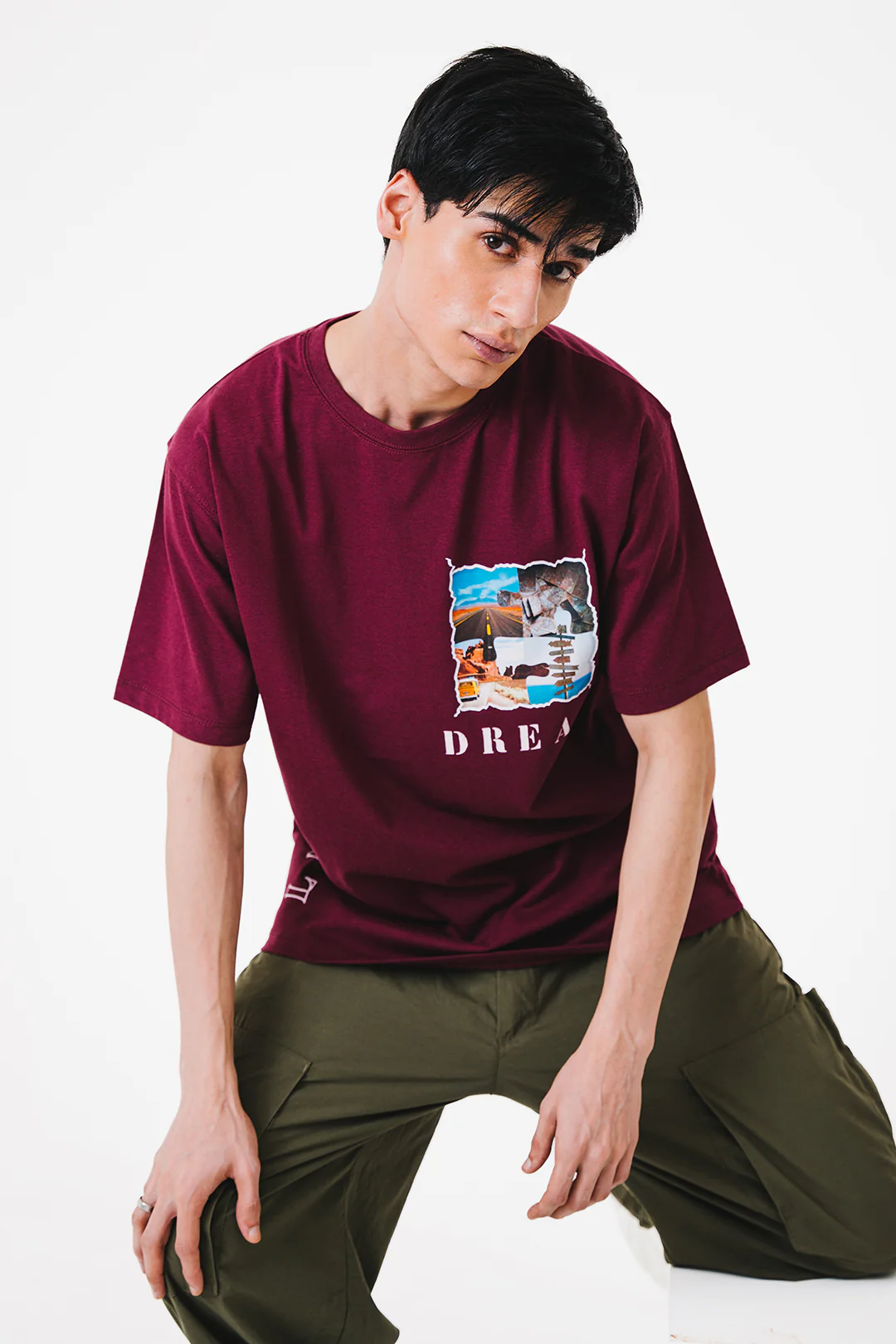 Relax Graphic T-Shirt - X093 - Image 3