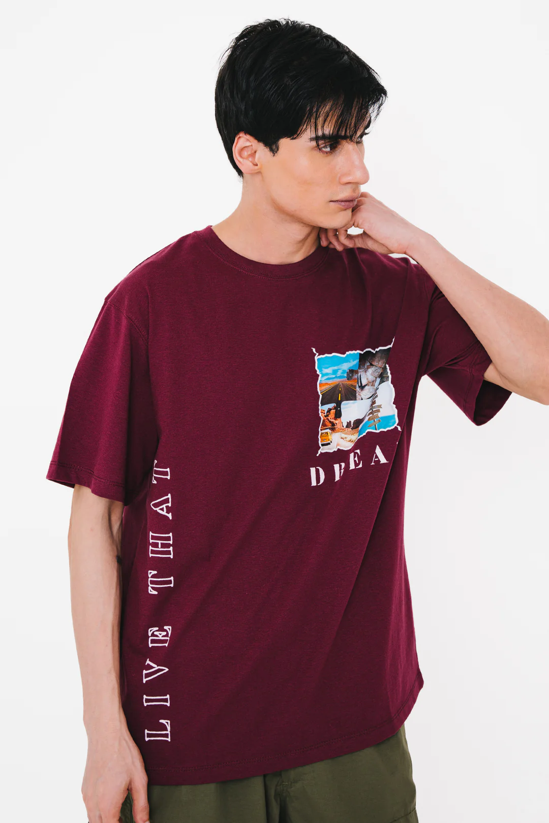 Relax Graphic T-Shirt - X093 - Image 6