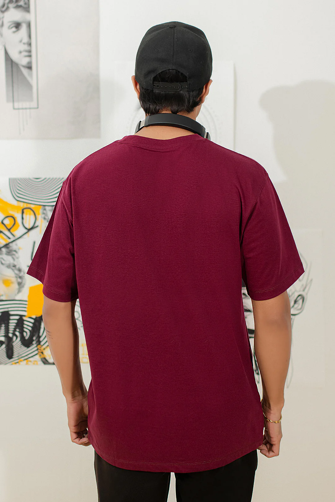 Relax Graphic T-Shirt - X098 - Image 4