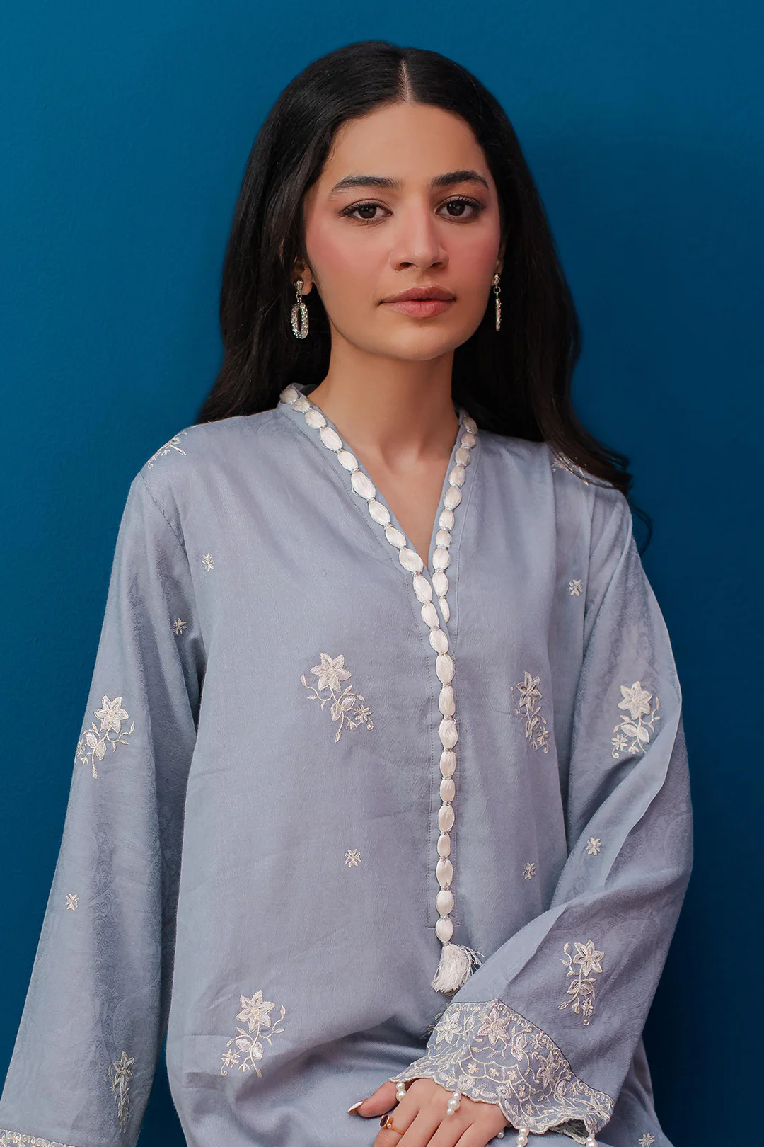 Embroidered Kurta Trouser - 3350 - Image 3