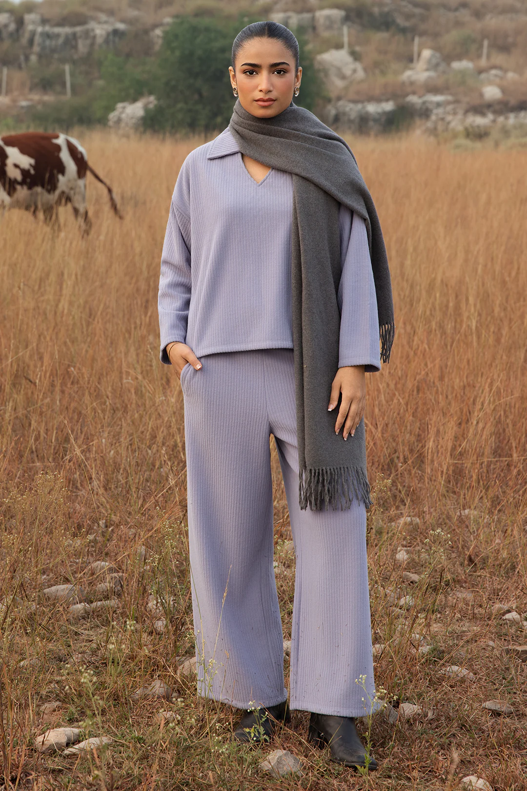 Polar Fleece Co-Ord Set Shirt - 5001 - Image 4