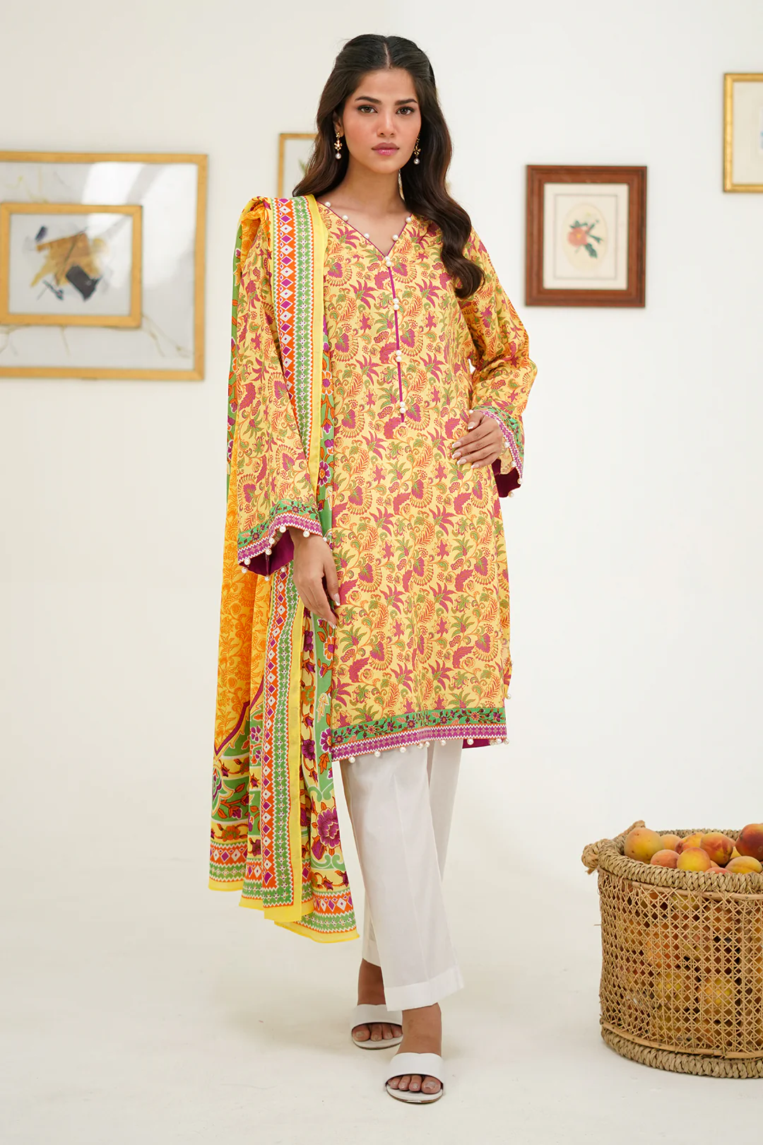 Shirt Dupatta - 1300 - Image 3