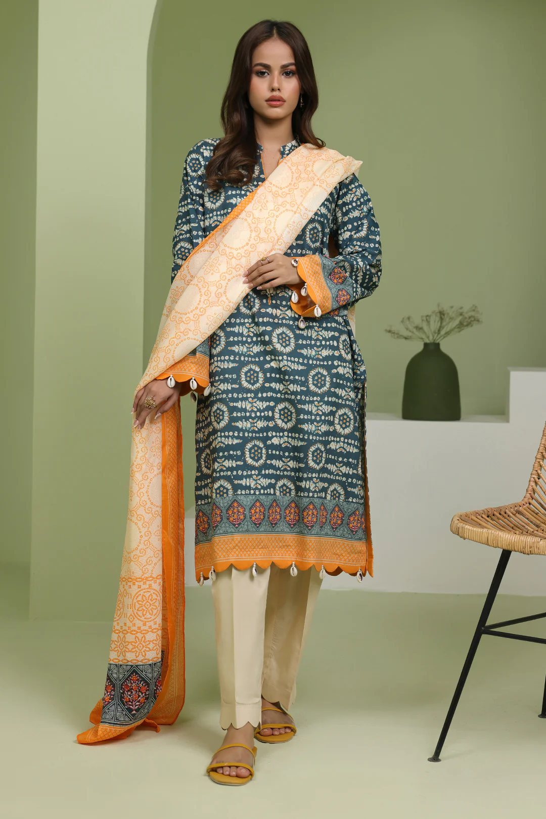Shirt Dupatta - 1387 - Image 4