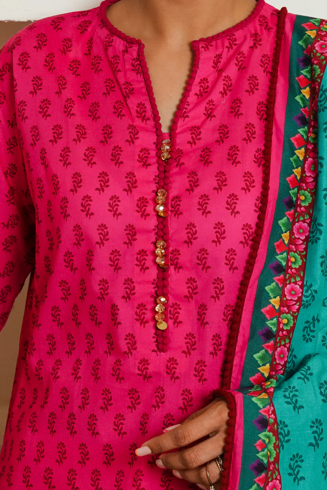 Shirt Shalwar Dupatta - 0123 - Image 3