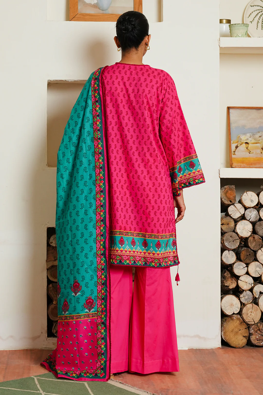 Shirt Shalwar Dupatta - 0123 - Image 4