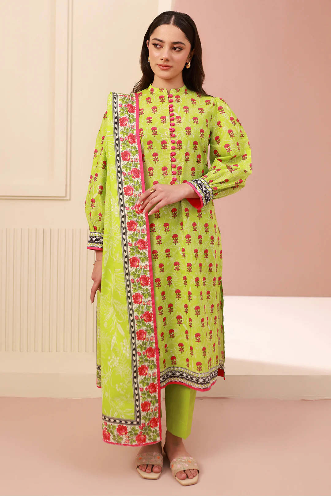 Shirt Shalwar Dupatta - 0634 - Image 3