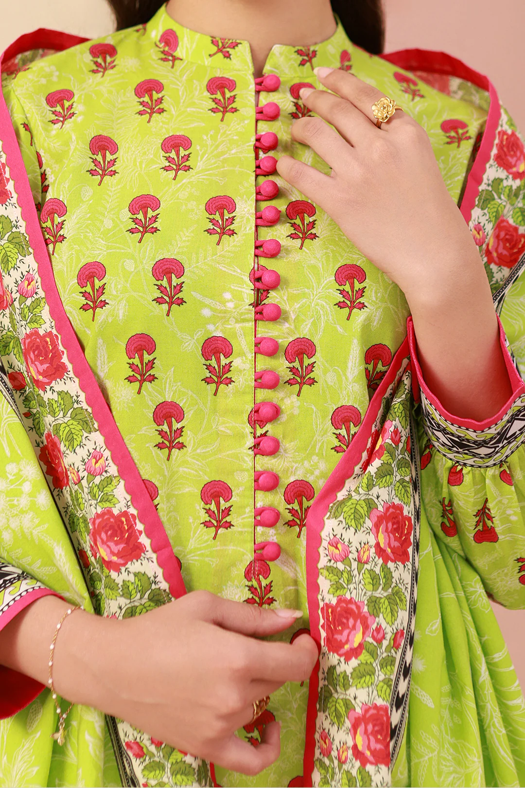 Shirt Shalwar Dupatta - 0634 - Image 4