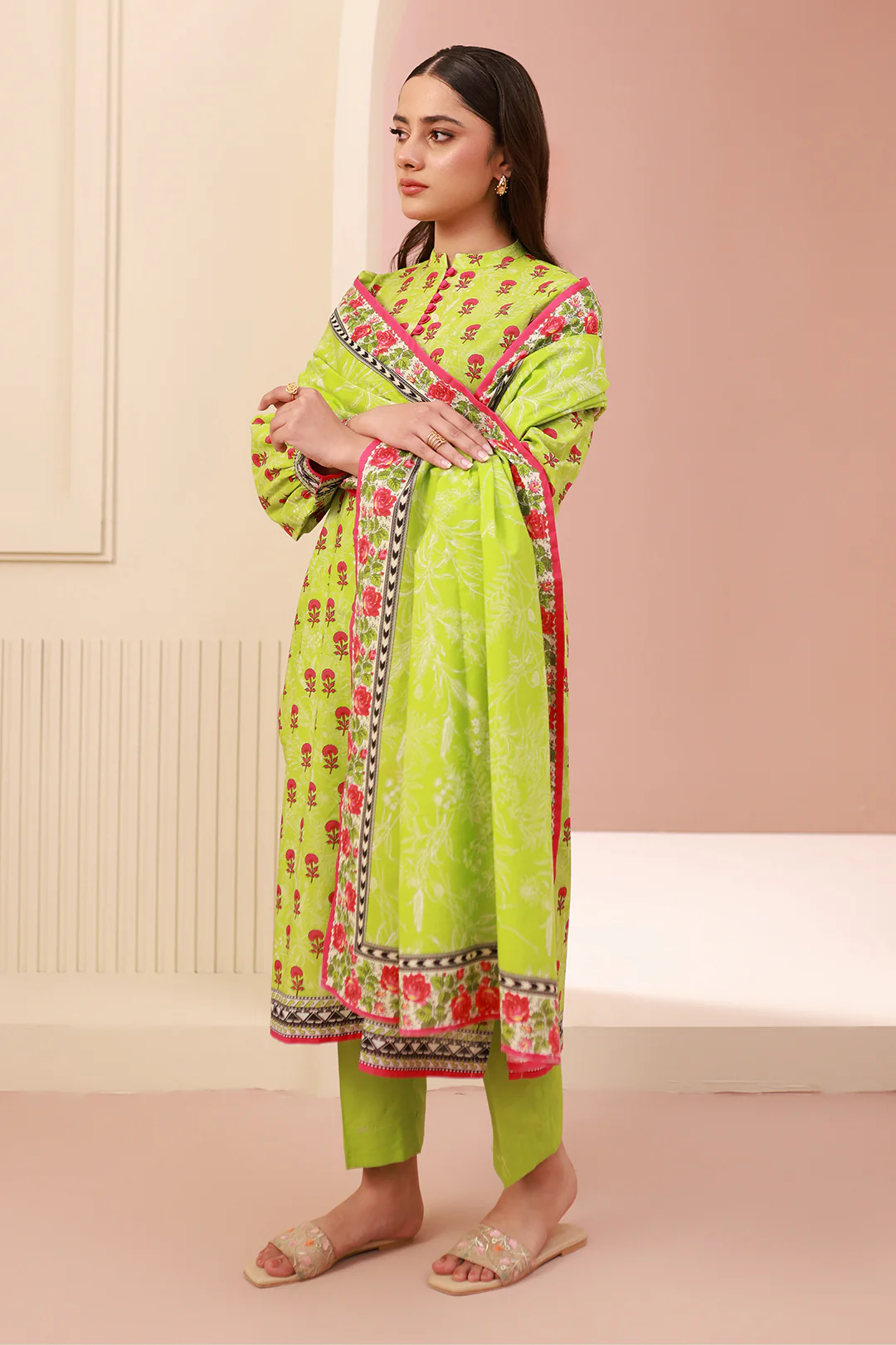 Shirt Shalwar Dupatta - 0634 - Image 7