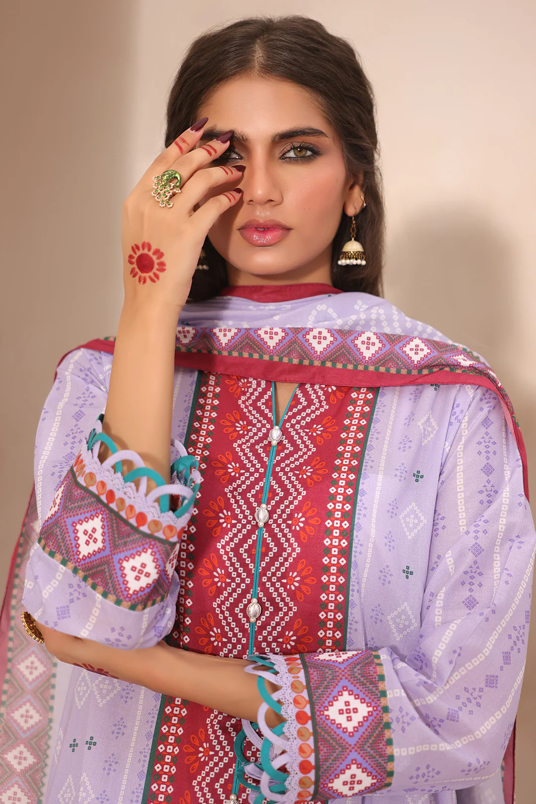 Shirt Shalwar Dupatta - 1213 - Image 3