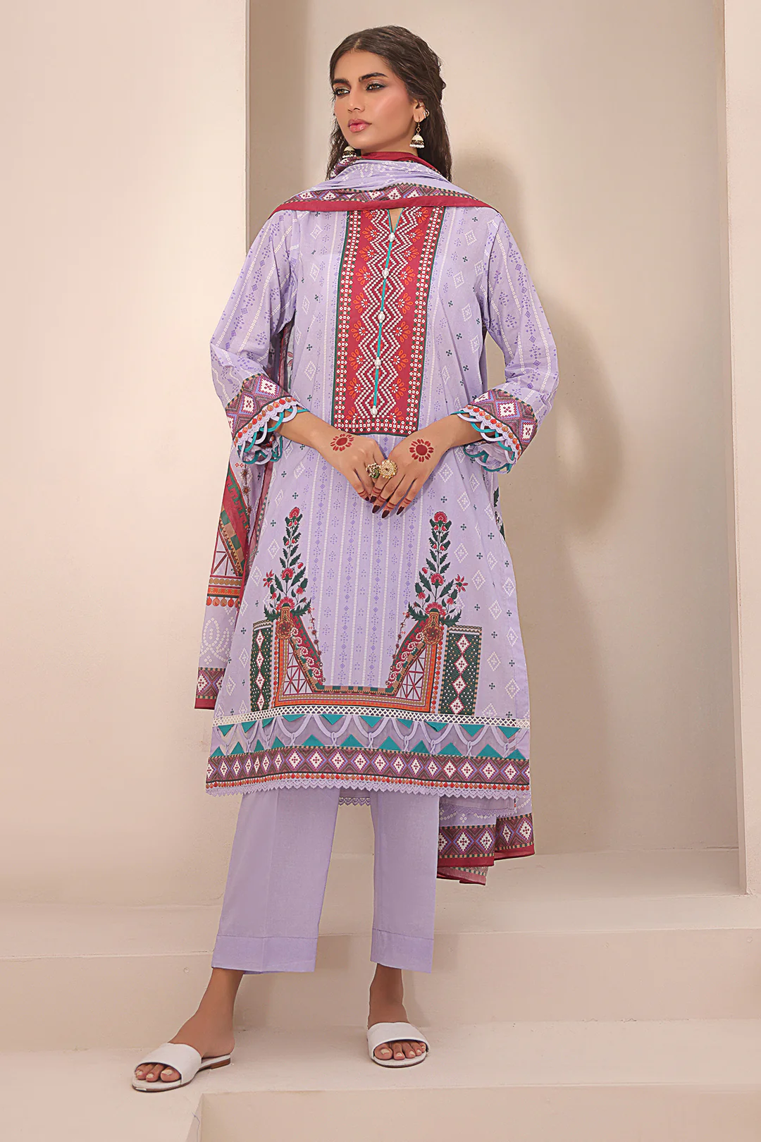 Shirt Shalwar Dupatta - 1213 - Image 4