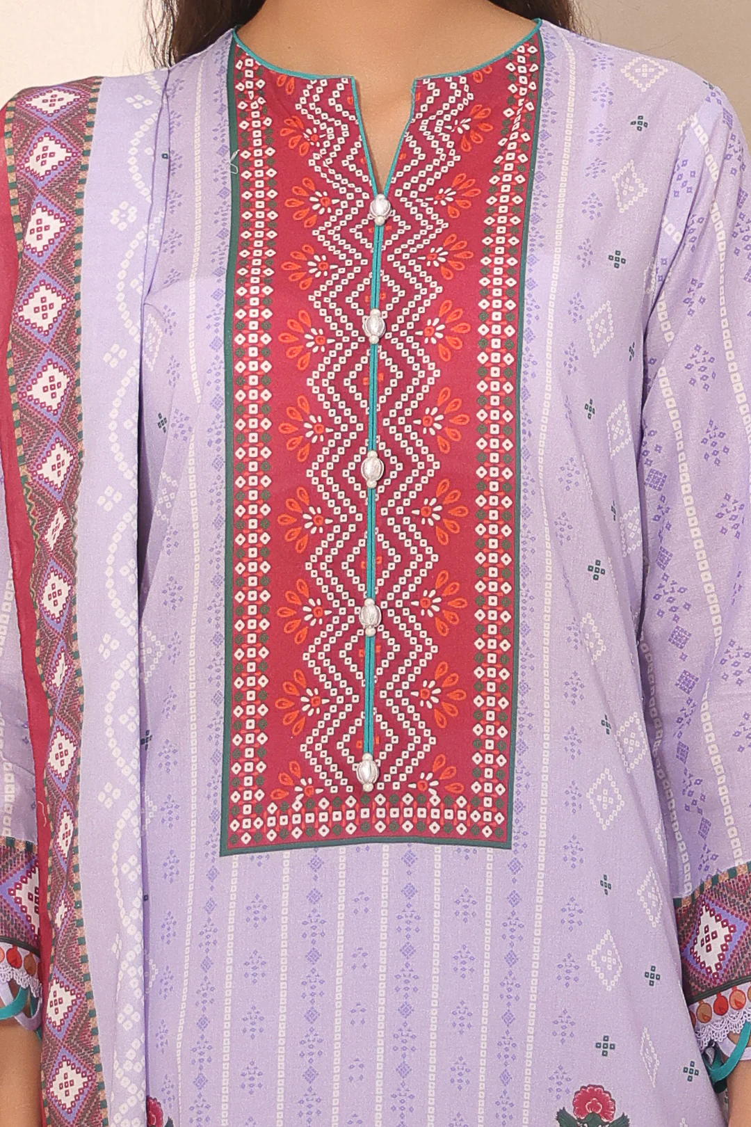 Shirt Shalwar Dupatta - 1213 - Image 5