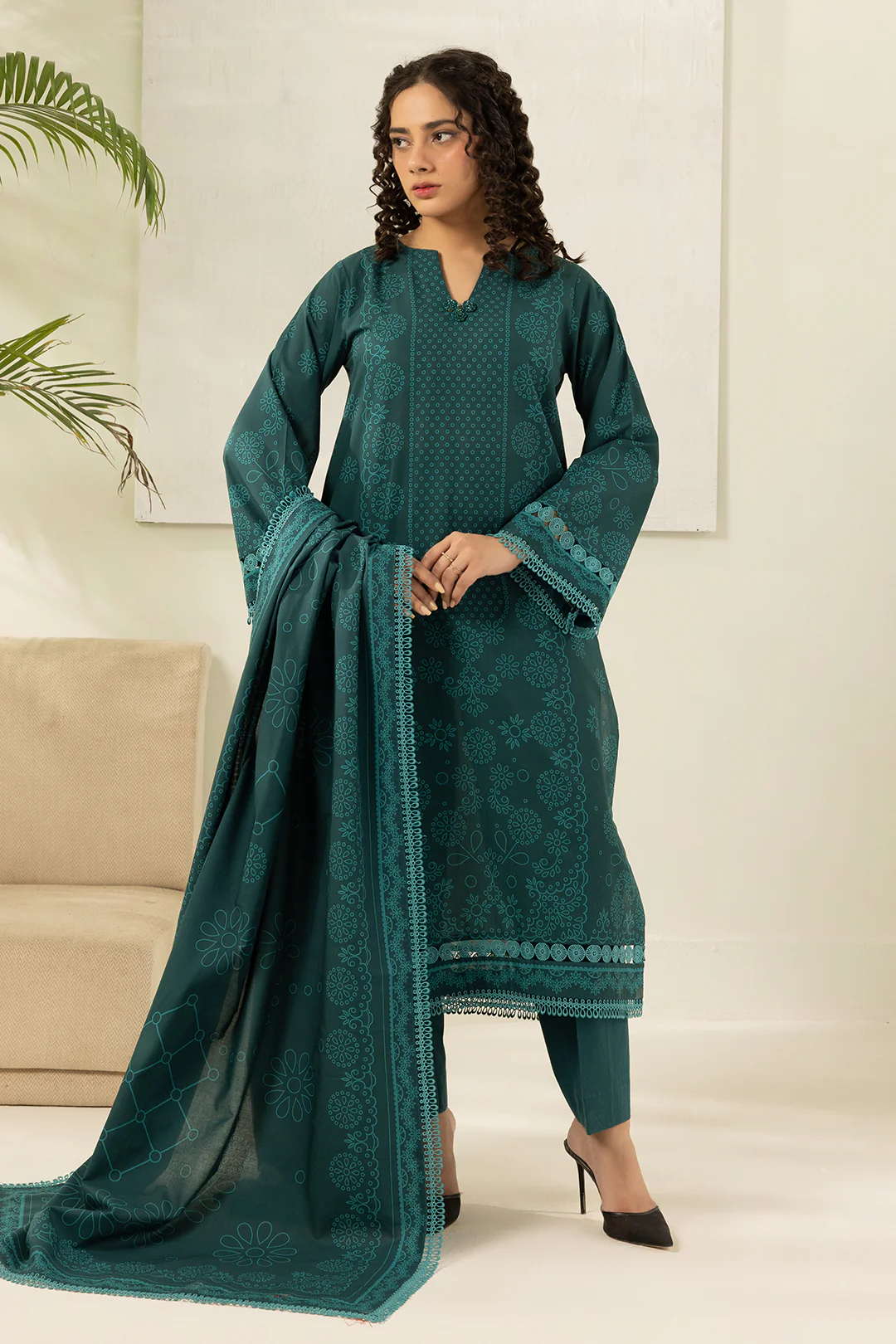 Shirt Shalwar Dupatta - 0429 - Image 4