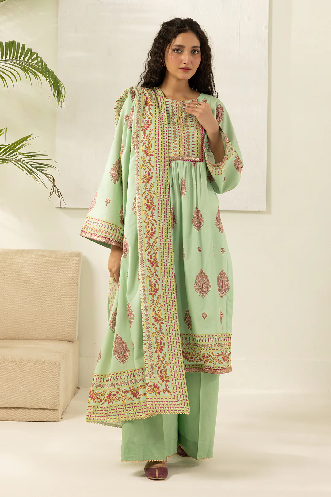 Shirt Shalwar Dupatta - 0490 - Image 5