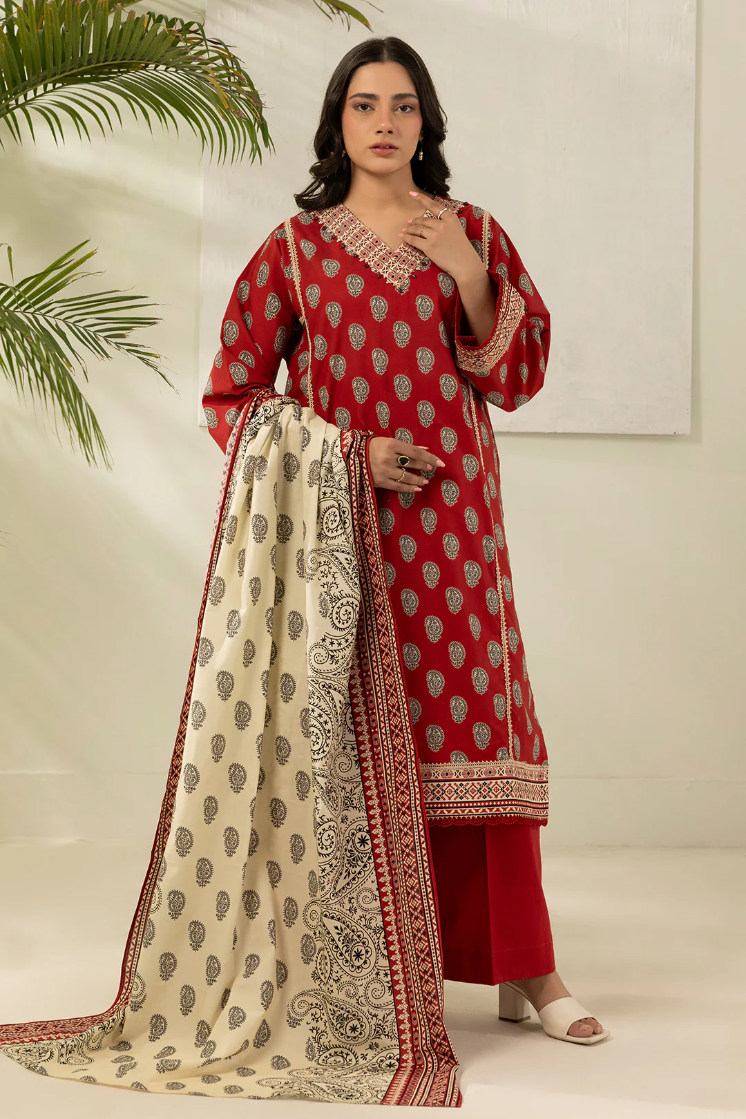 Shirt Shalwar Dupatta - 0544 - Image 4