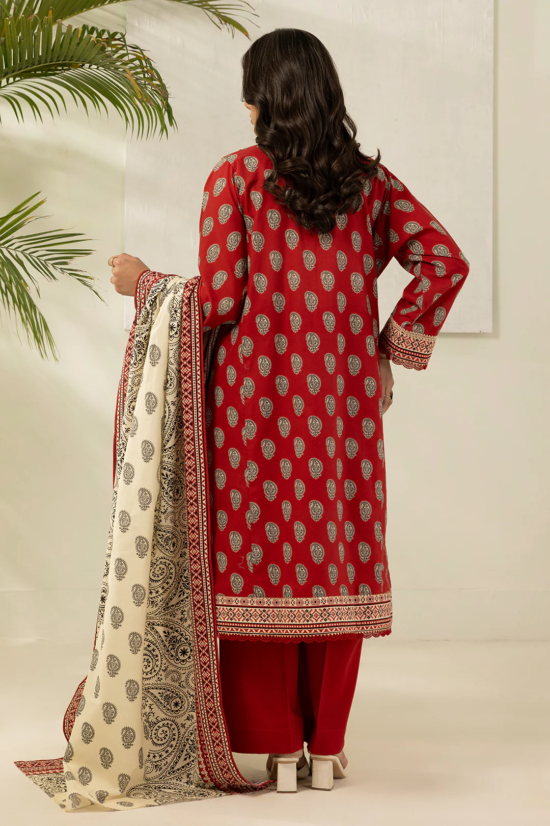 Shirt Shalwar Dupatta - 0544 - Image 9