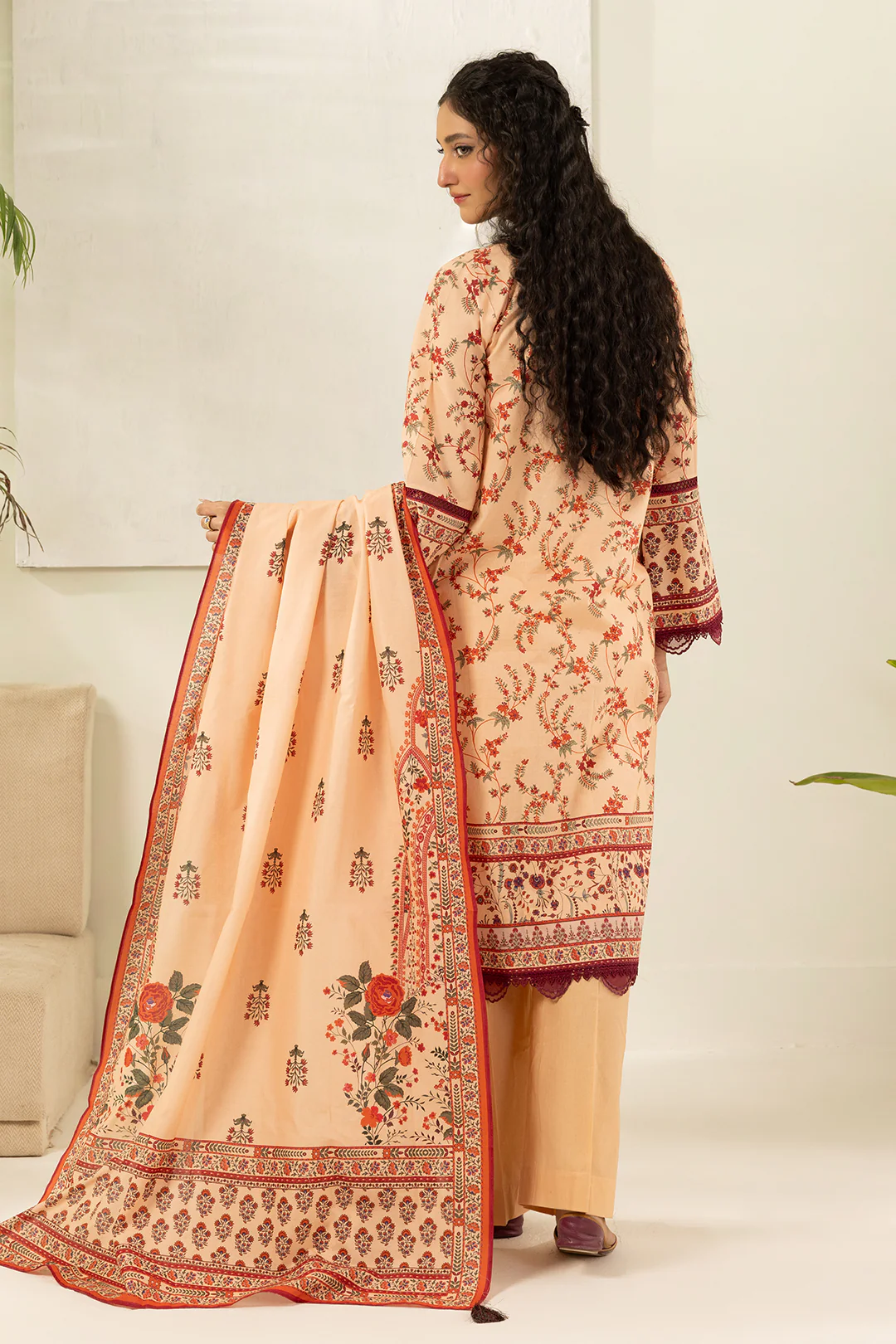 Shirt Shalwar Dupatta - 0548 - Image 7