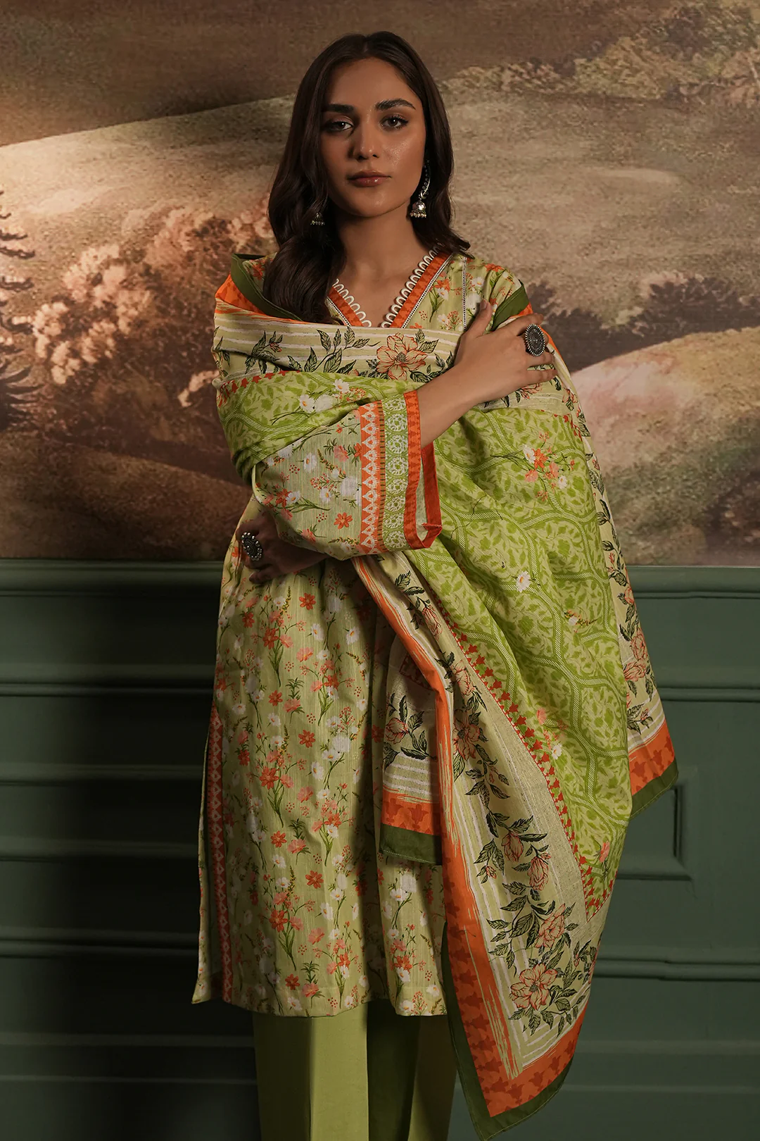 Shirt Shalwar Dupatta - 0400 - Image 3