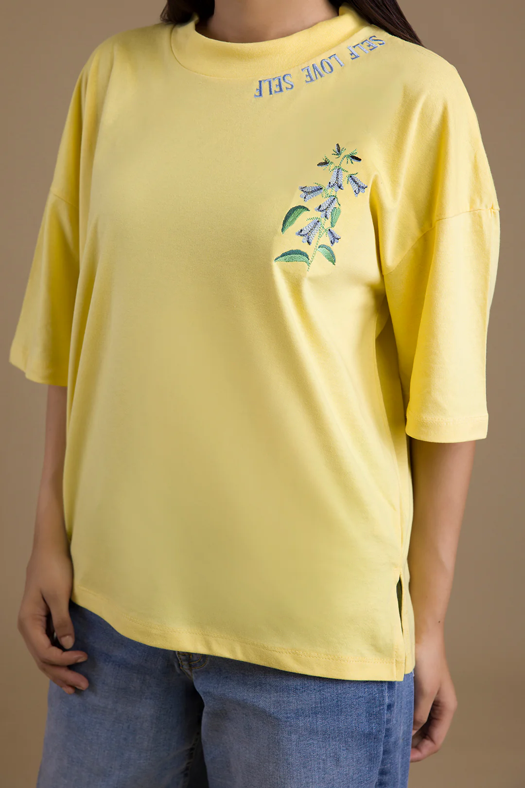 Oversized Graphic T-Shirt - 5076 - Image 4