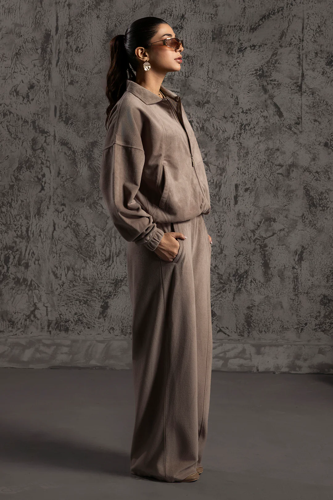 Velour Co-Ord Set Shirt - 5001 - Image 10