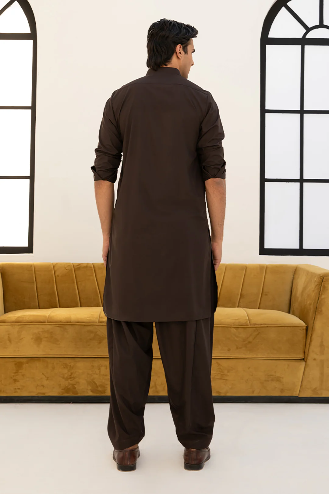 Wash & Wear Shalwar Kameez E001 - Image 11