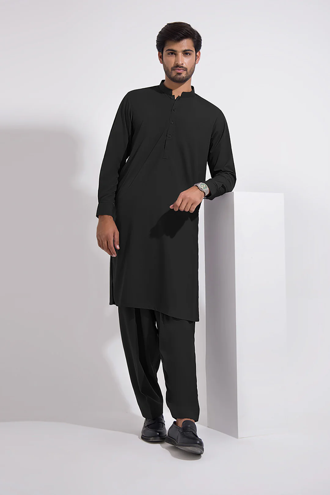 Wash & Wear Shalwar Kameez E001 - Image 16