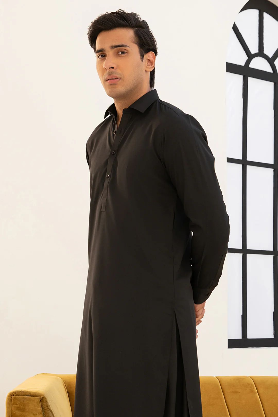 Wash & Wear Shalwar Kameez E001 - Image 19