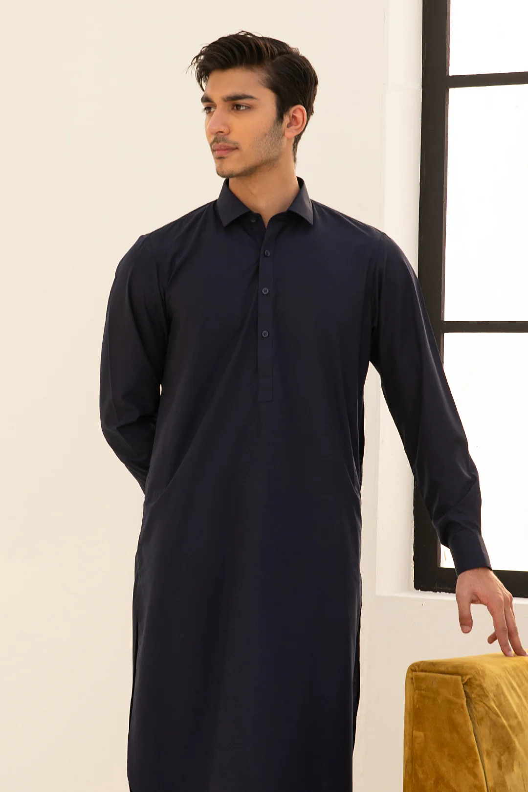 Wash & Wear Shalwar Kameez E001 - Image 25