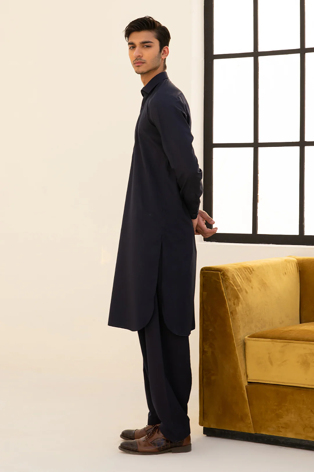 Wash & Wear Shalwar Kameez E001 - Image 26