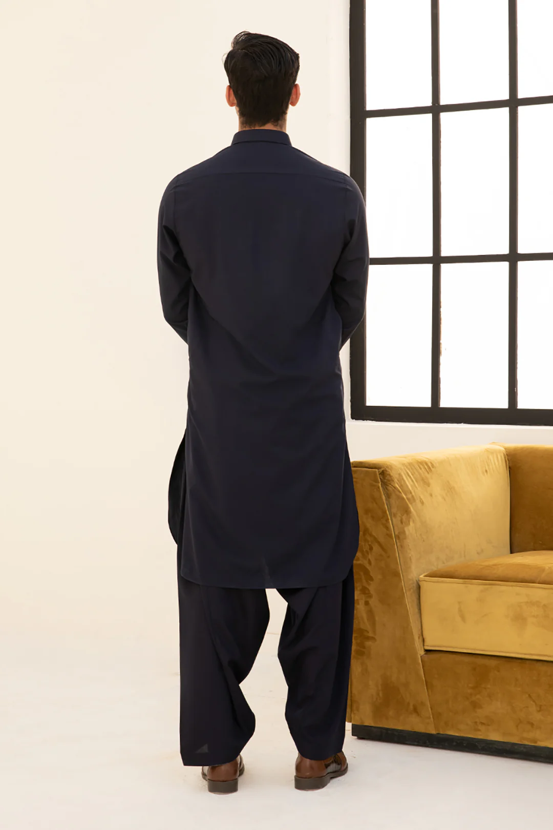 Wash & Wear Shalwar Kameez E001 - Image 29