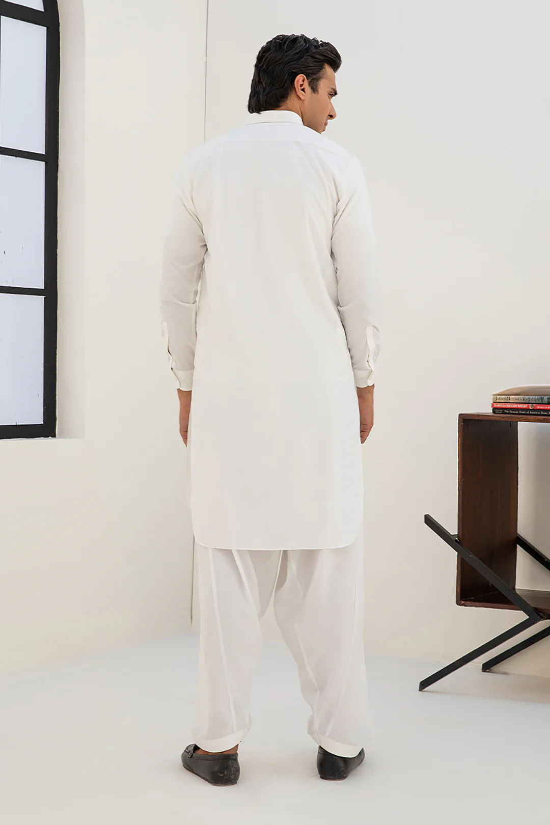 Wash & Wear Shalwar Kameez E001 - Image 35