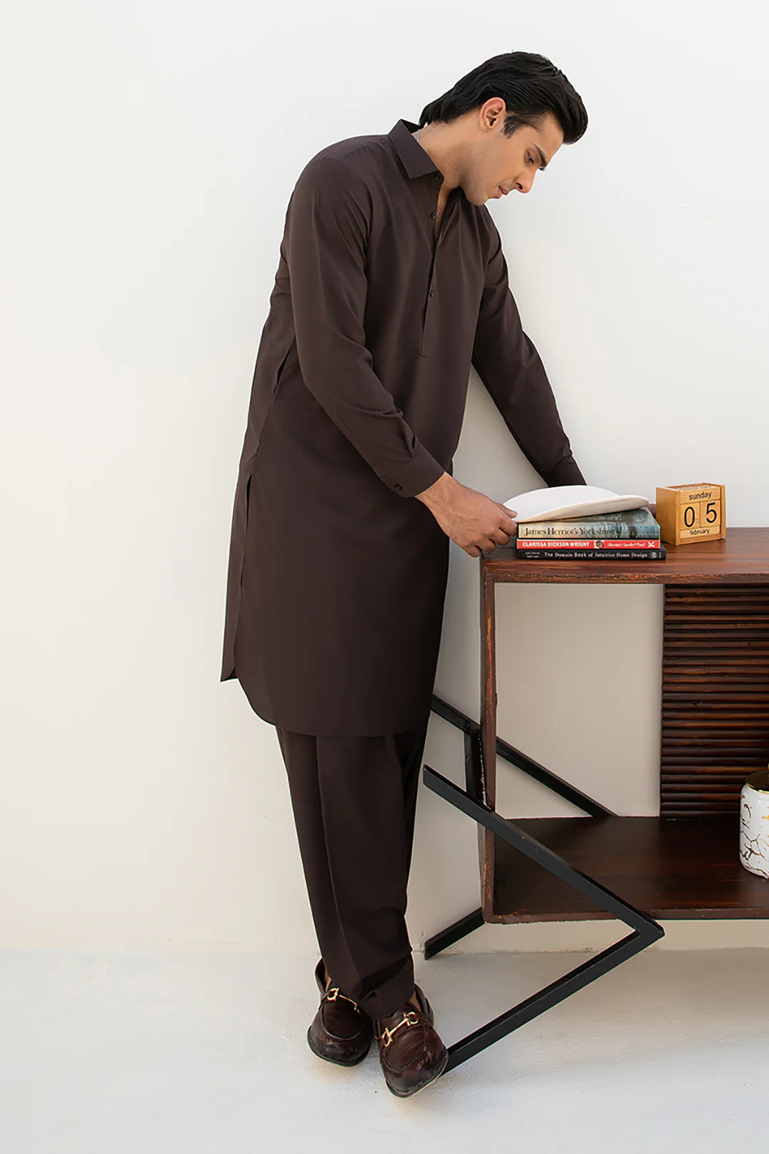 Wash & Wear Shalwar Kameez E001 - Image 38