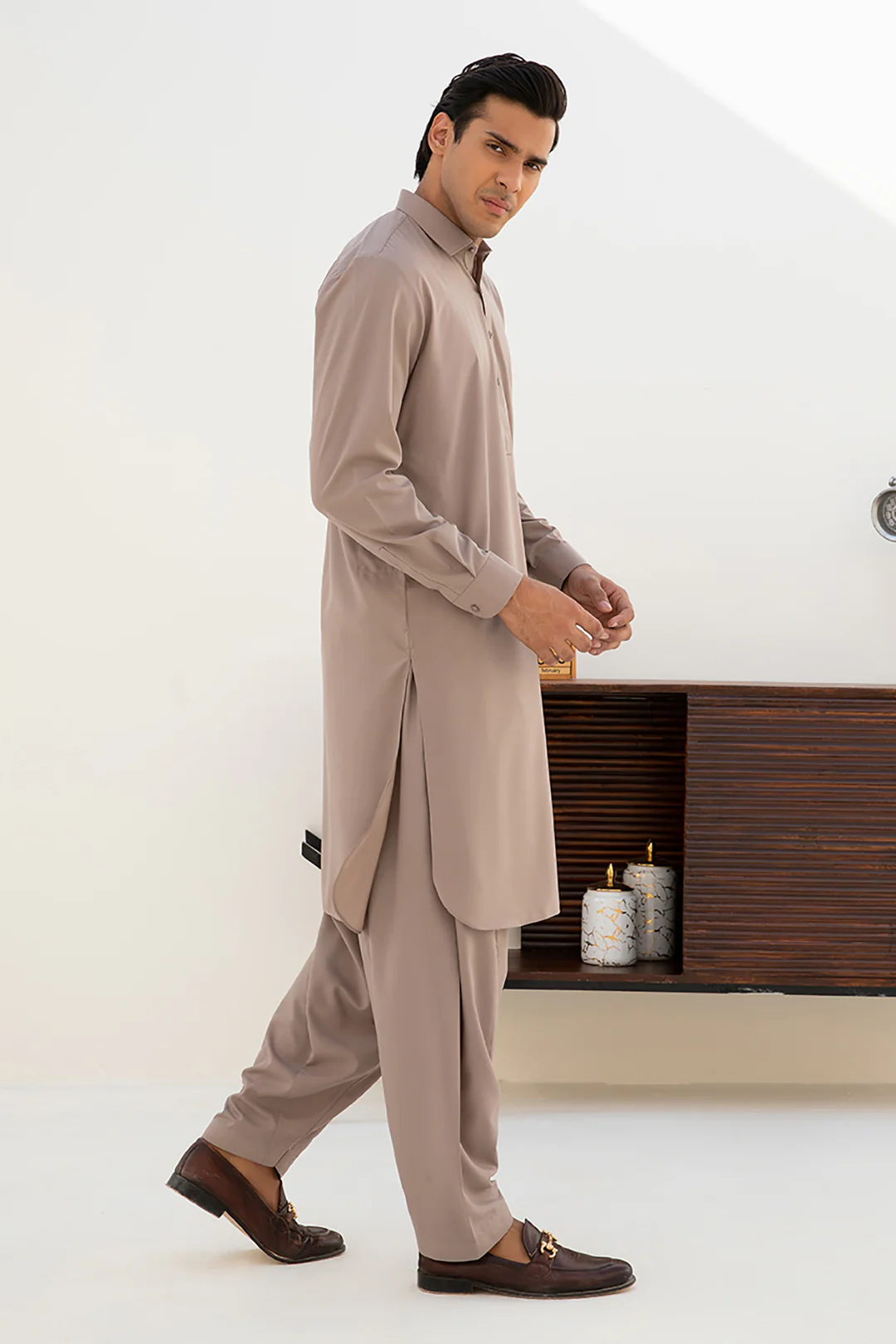 Wash & Wear Shalwar Kameez E001 - Image 44