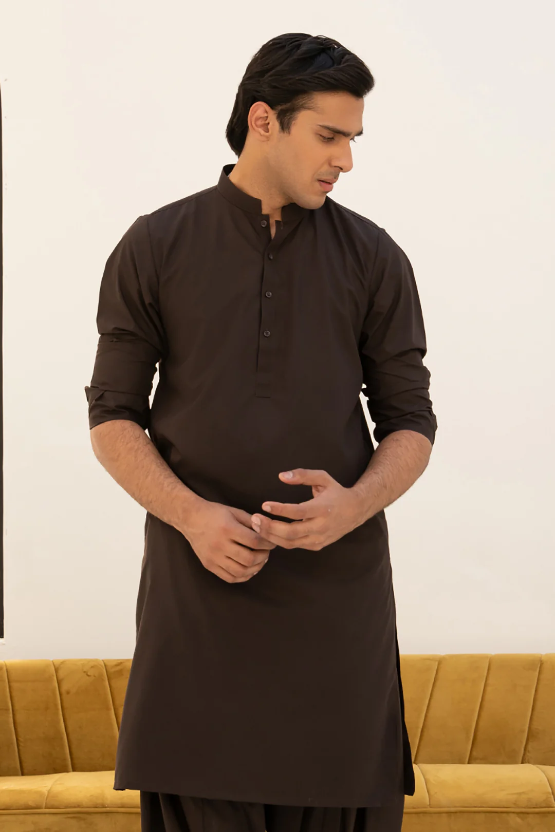 Wash & Wear Shalwar Kameez E001 - Image 9