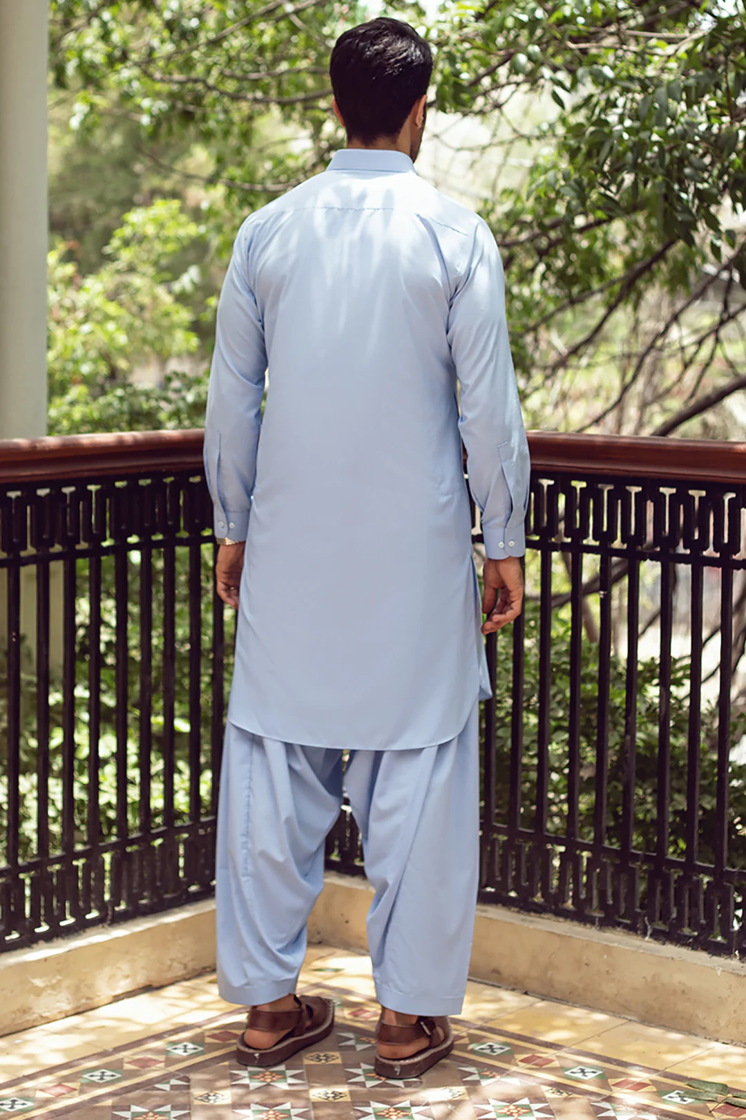 Wash & Wear Shalwar Kameez E002 - Image 11
