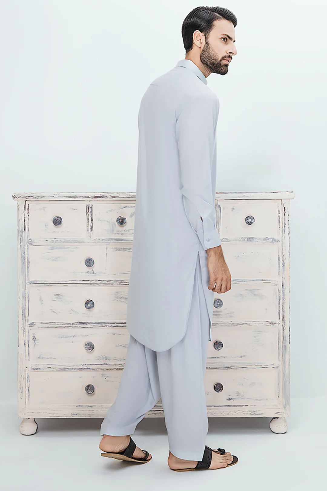 Wash & Wear Shalwar Kameez E002 - Image 5